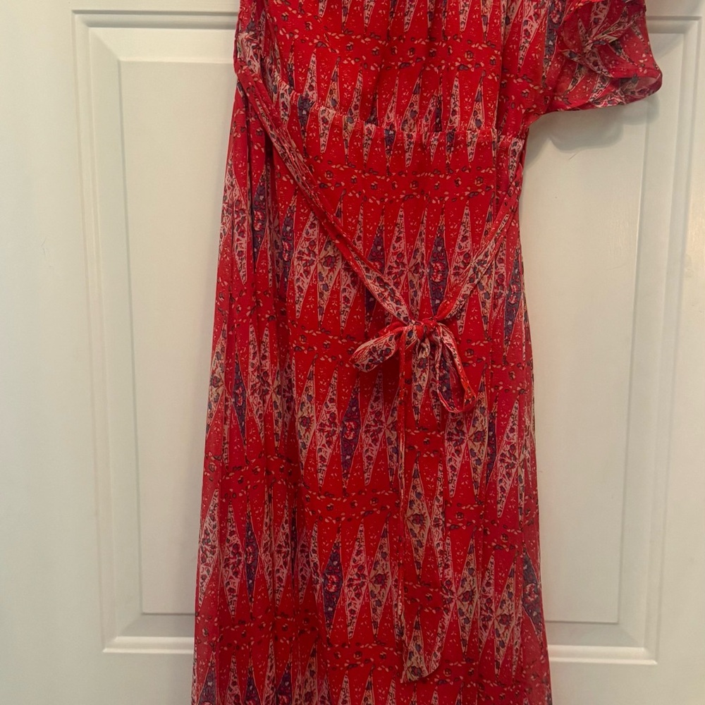 One shoulder maxi dress Large